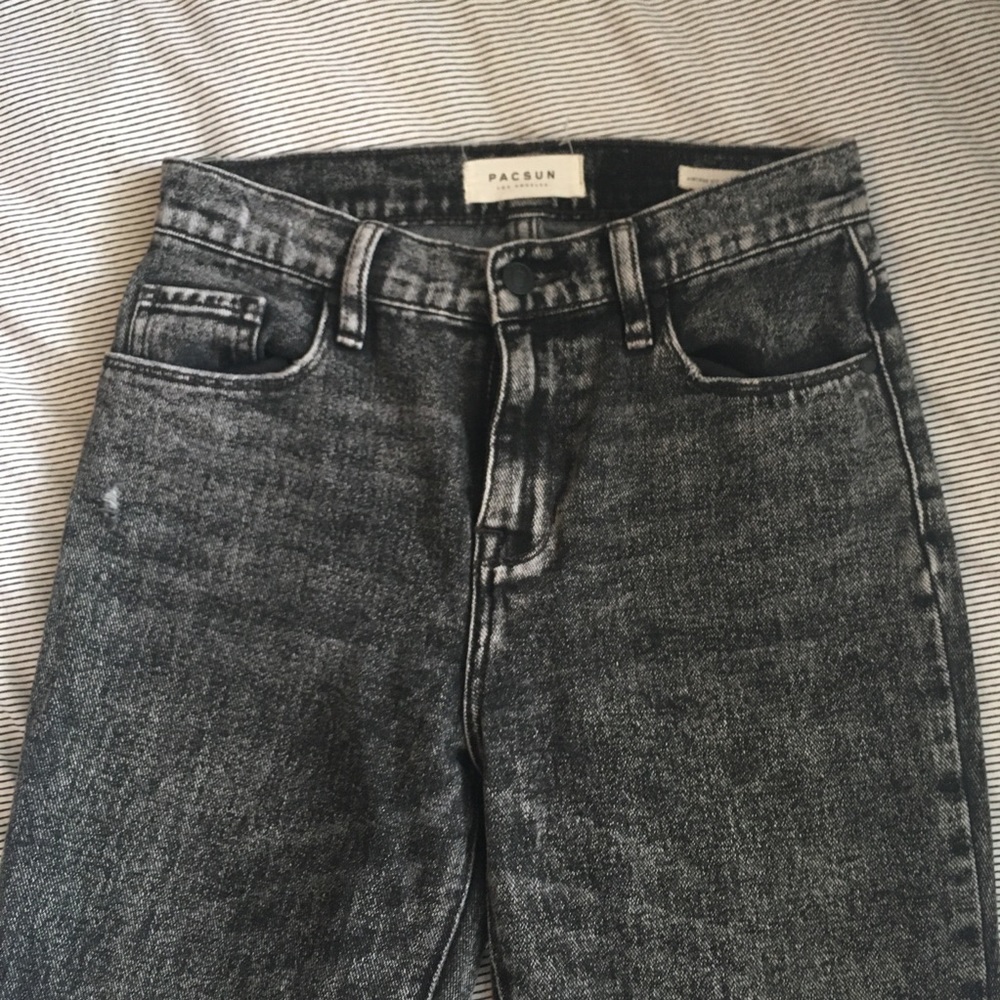 Acid wash vintage icon jeans